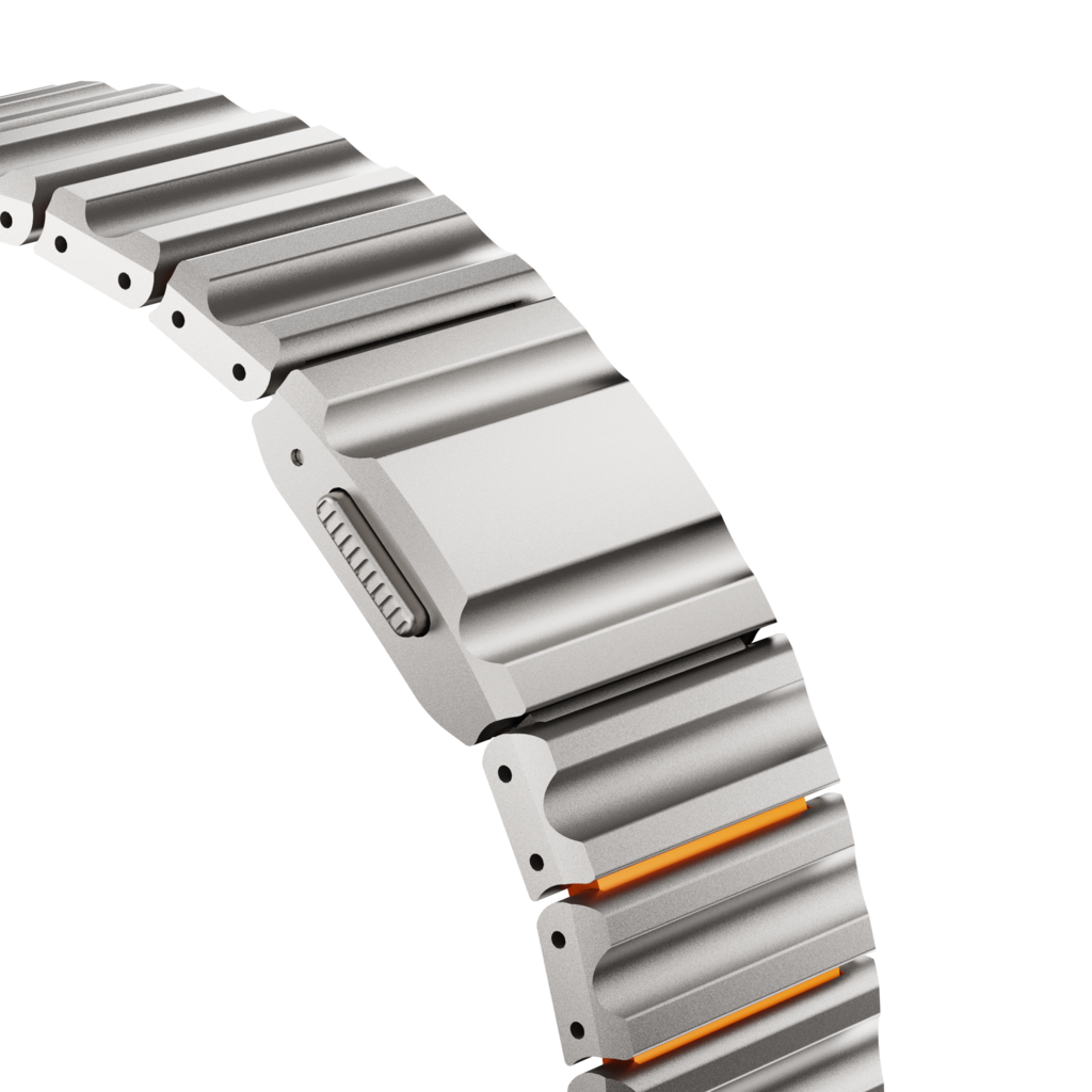 The GEMINI Wave Titanium Band