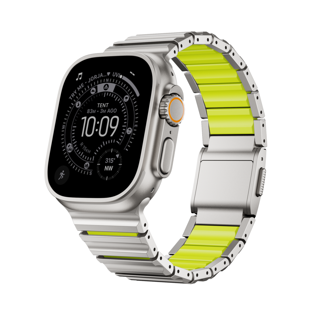 The GEMINI Wave Titanium Band