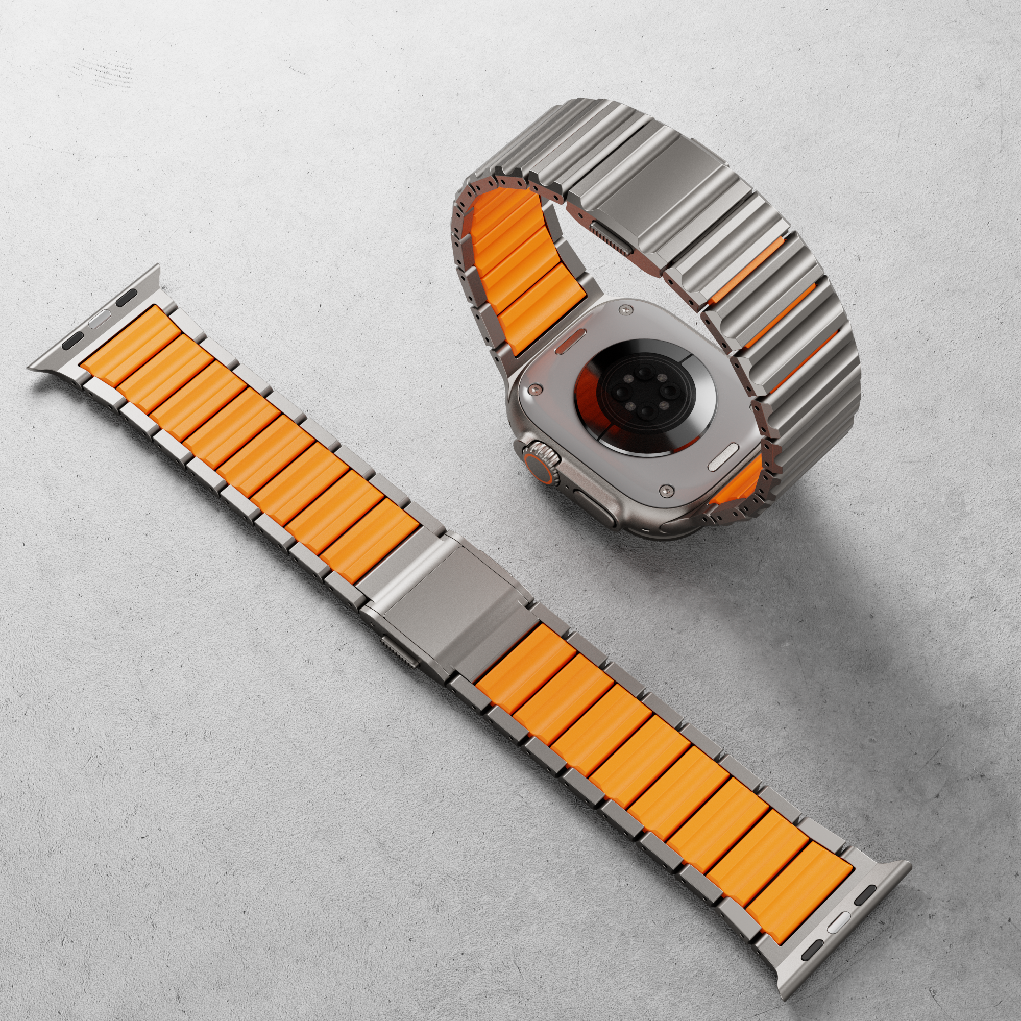 The GEMINI Wave Titanium Band
