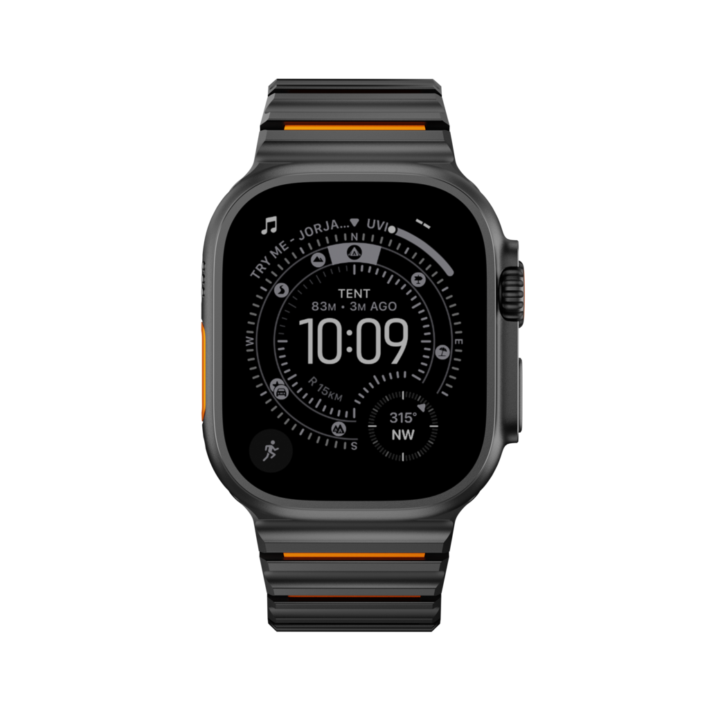 The GEMINI Wave Titanium Band
