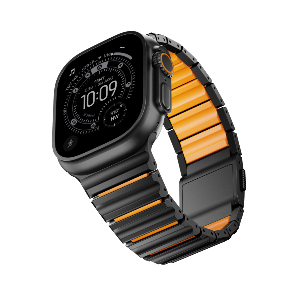 The GEMINI Wave Titanium Band