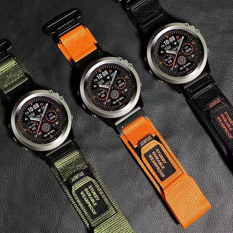 Garmin QuickFit Nylon Canvas Loop Velcro Band