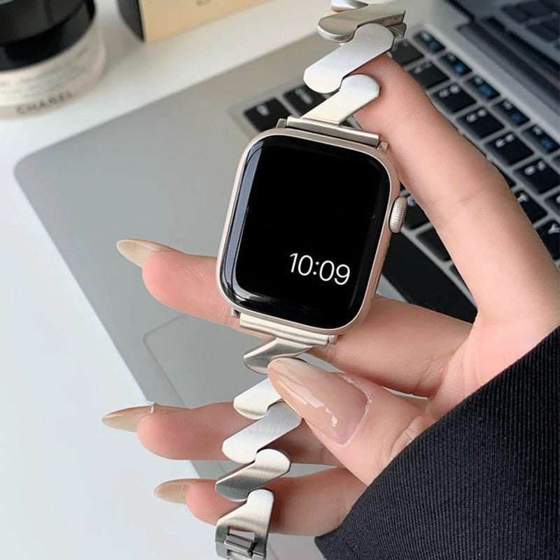 Drama Stainless Steel Apple Watch Strap
