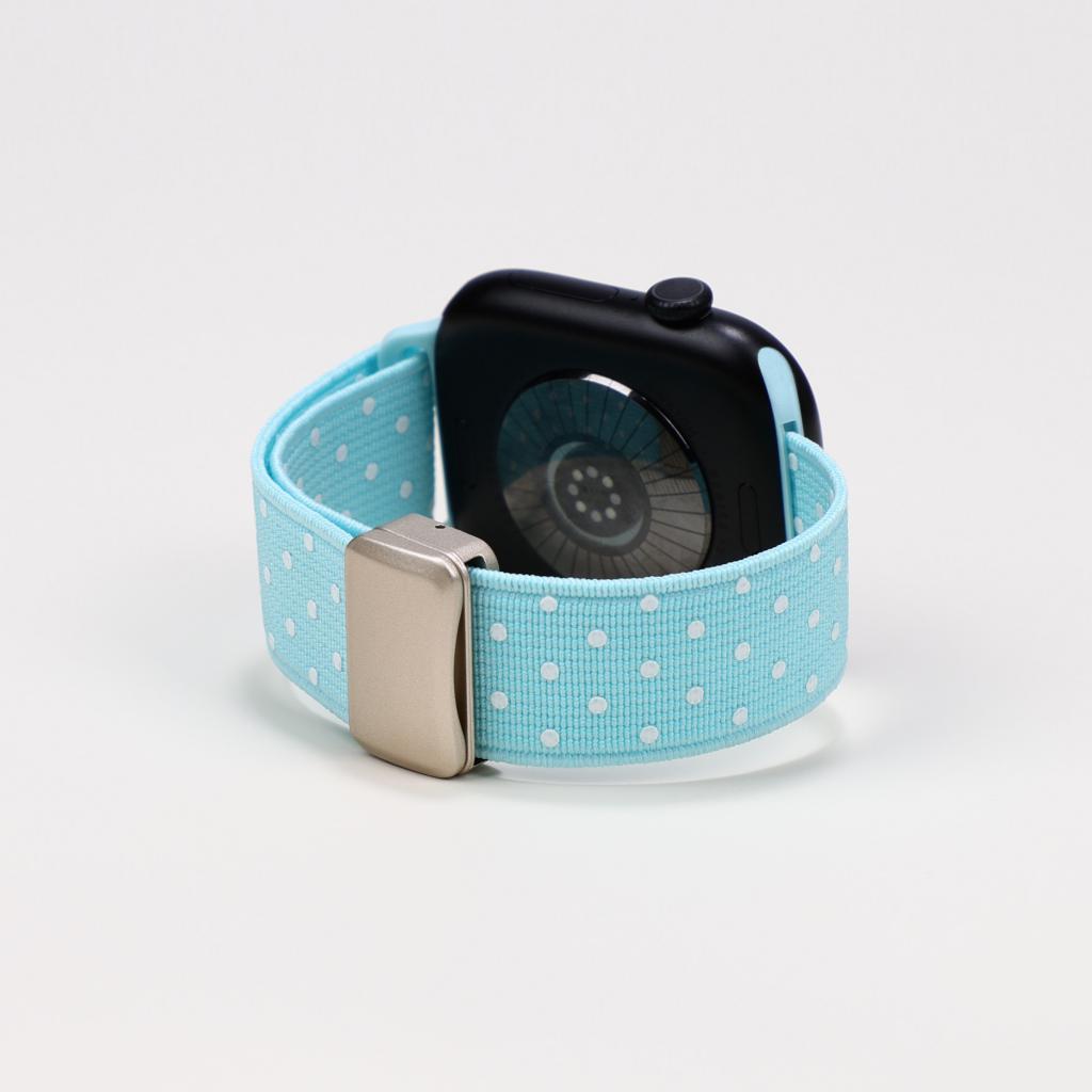 Cute Polka Dot Magnetic Nylon Strap for Apple Watch