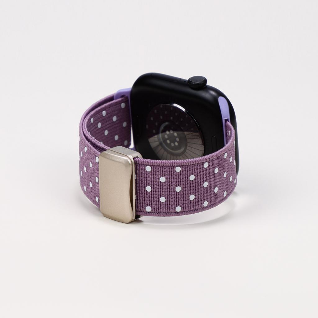 Cute Polka Dot Magnetic Nylon Strap for Apple Watch
