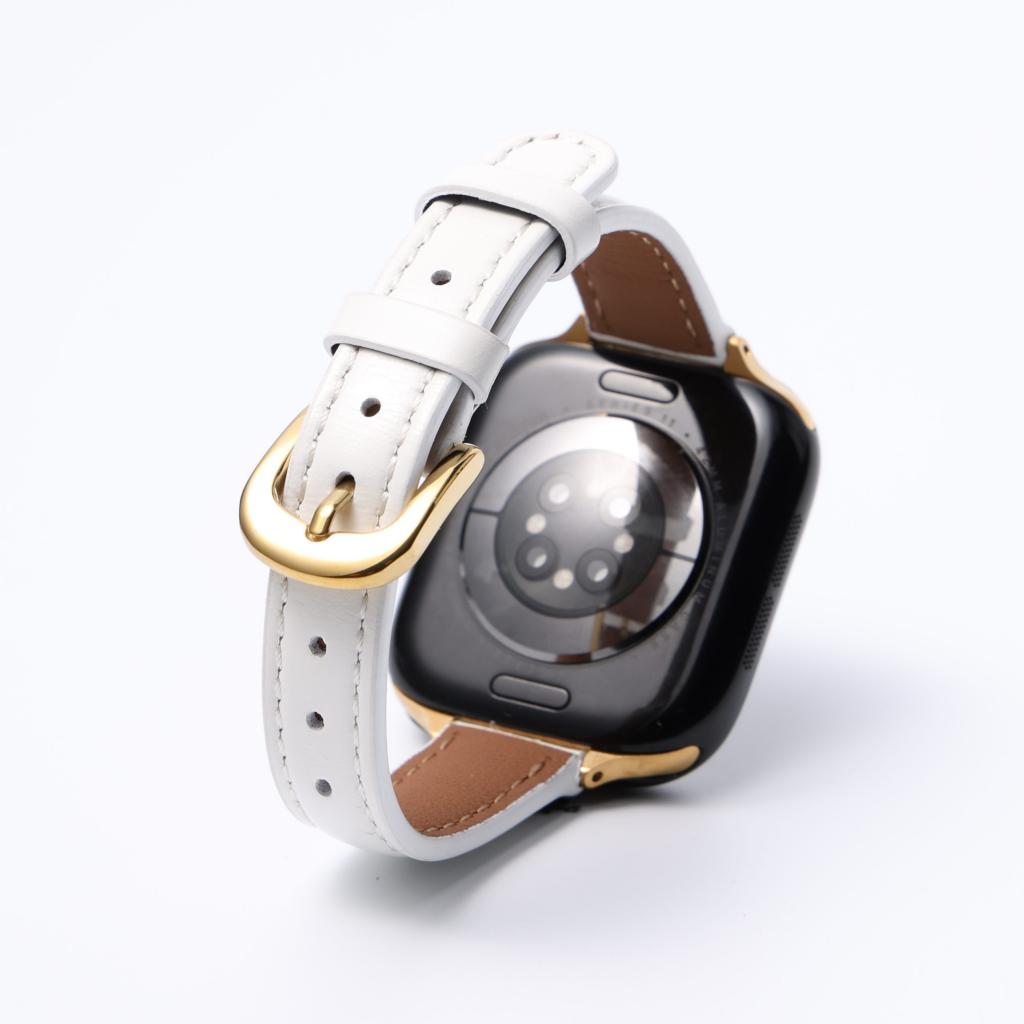 Retro Leather Apple Watch Strap