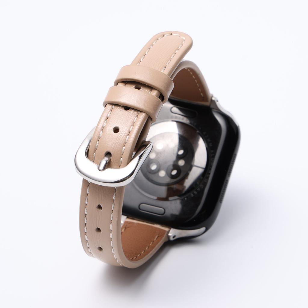 Retro Leather Apple Watch Strap