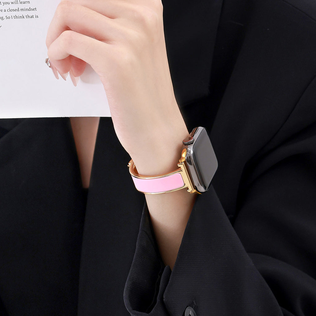 Crescent Metal Bracelet for Apple Watch