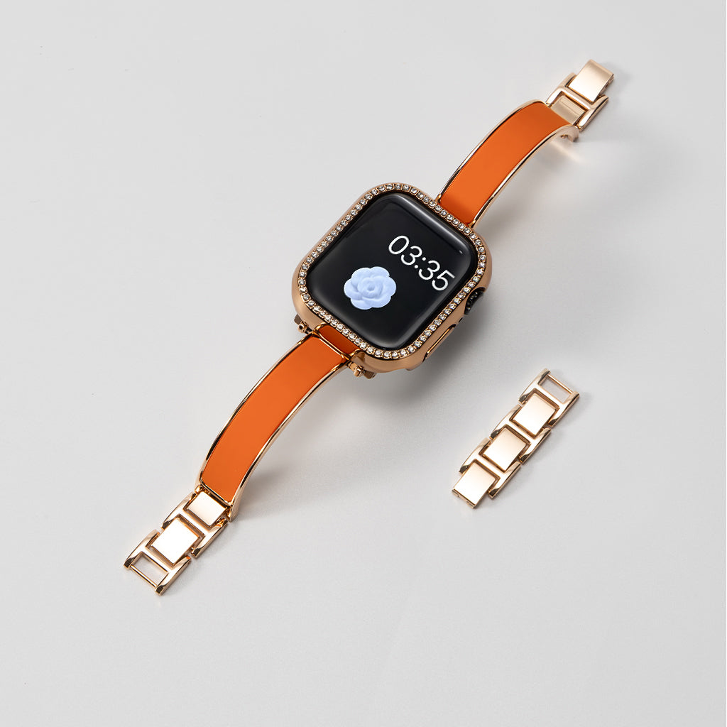 Crescent Metal Bracelet for Apple Watch