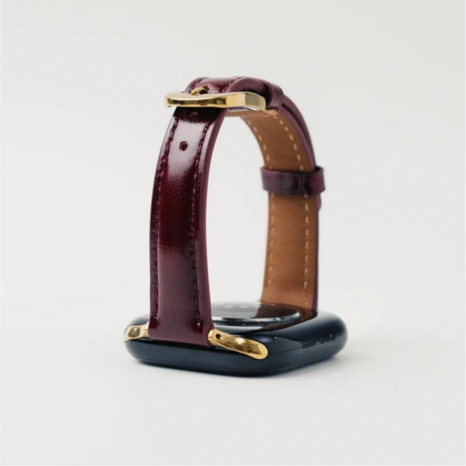 Retro Leather Apple Watch Strap
