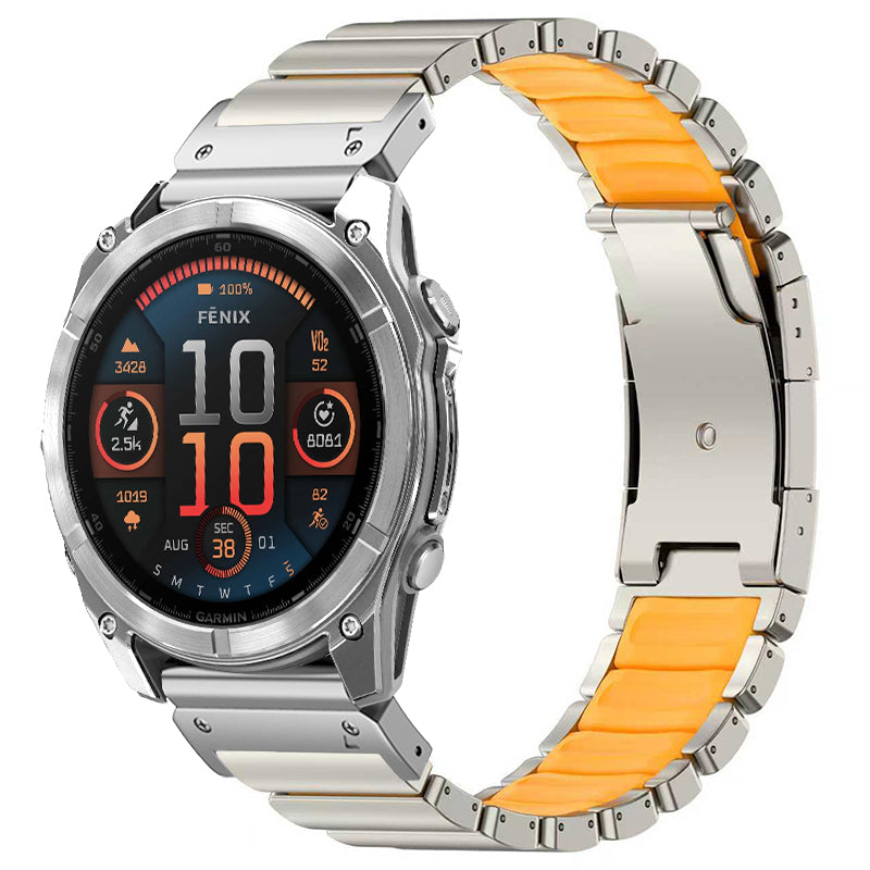 Garmin QuickFit GEMINI Titanium Band