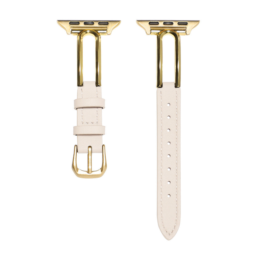 Aura Slim Leather Apple Watch Strap