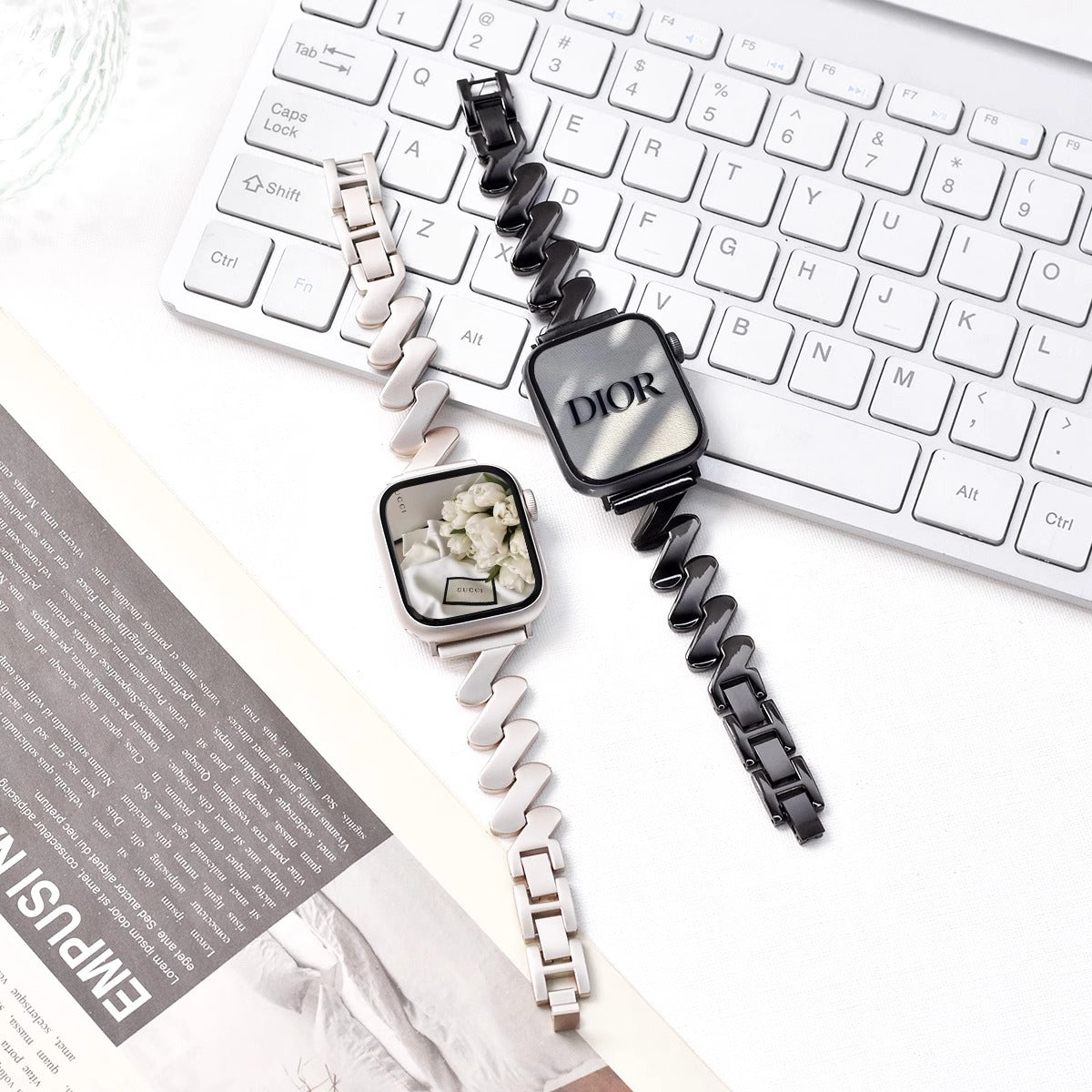 Drama Stainless Steel Apple Watch Strap