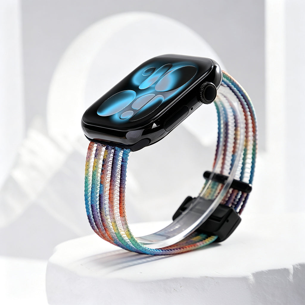 Woven Air — Fish Silk Mesh Band for Apple Watch