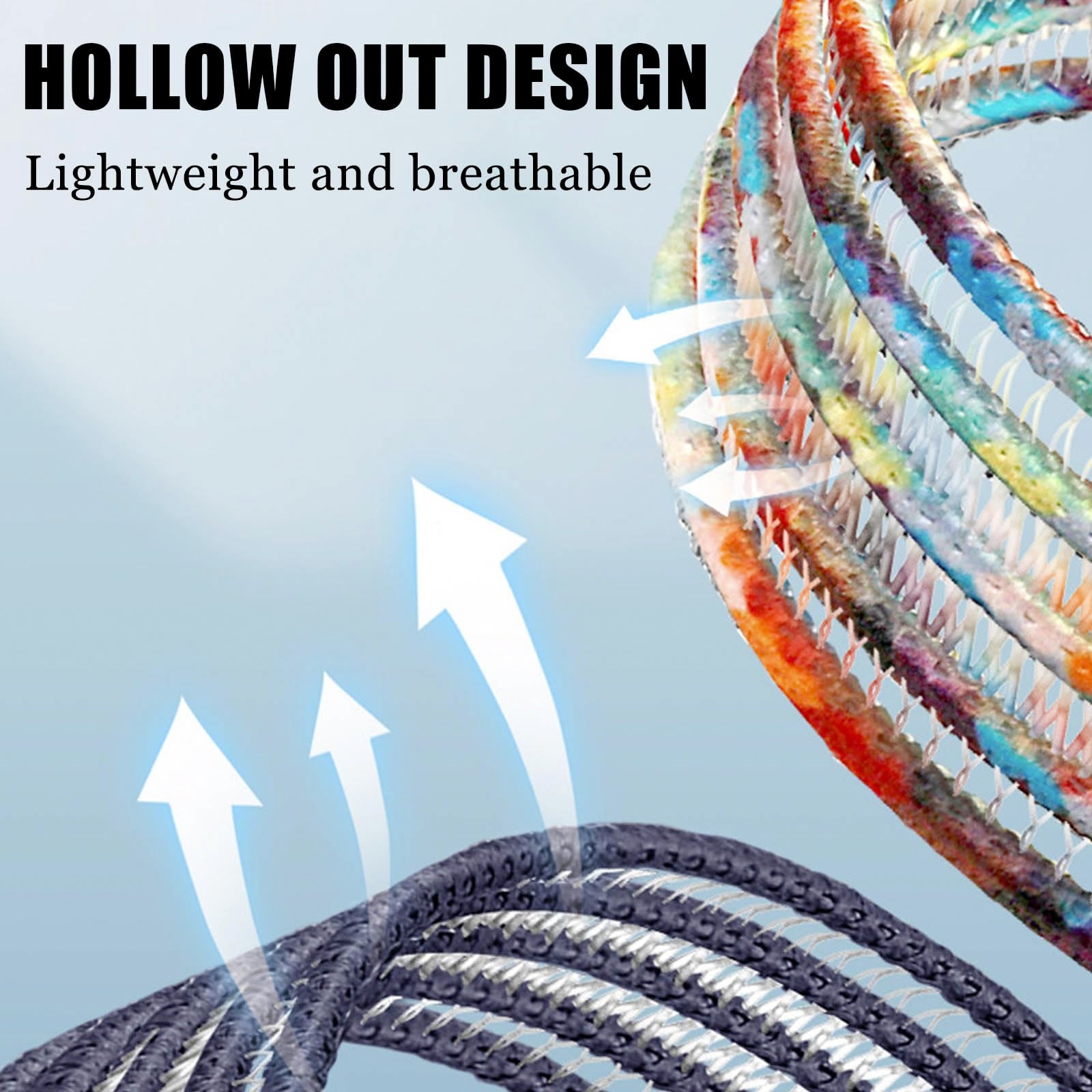Woven Air — Fish Silk Mesh Band for Apple Watch