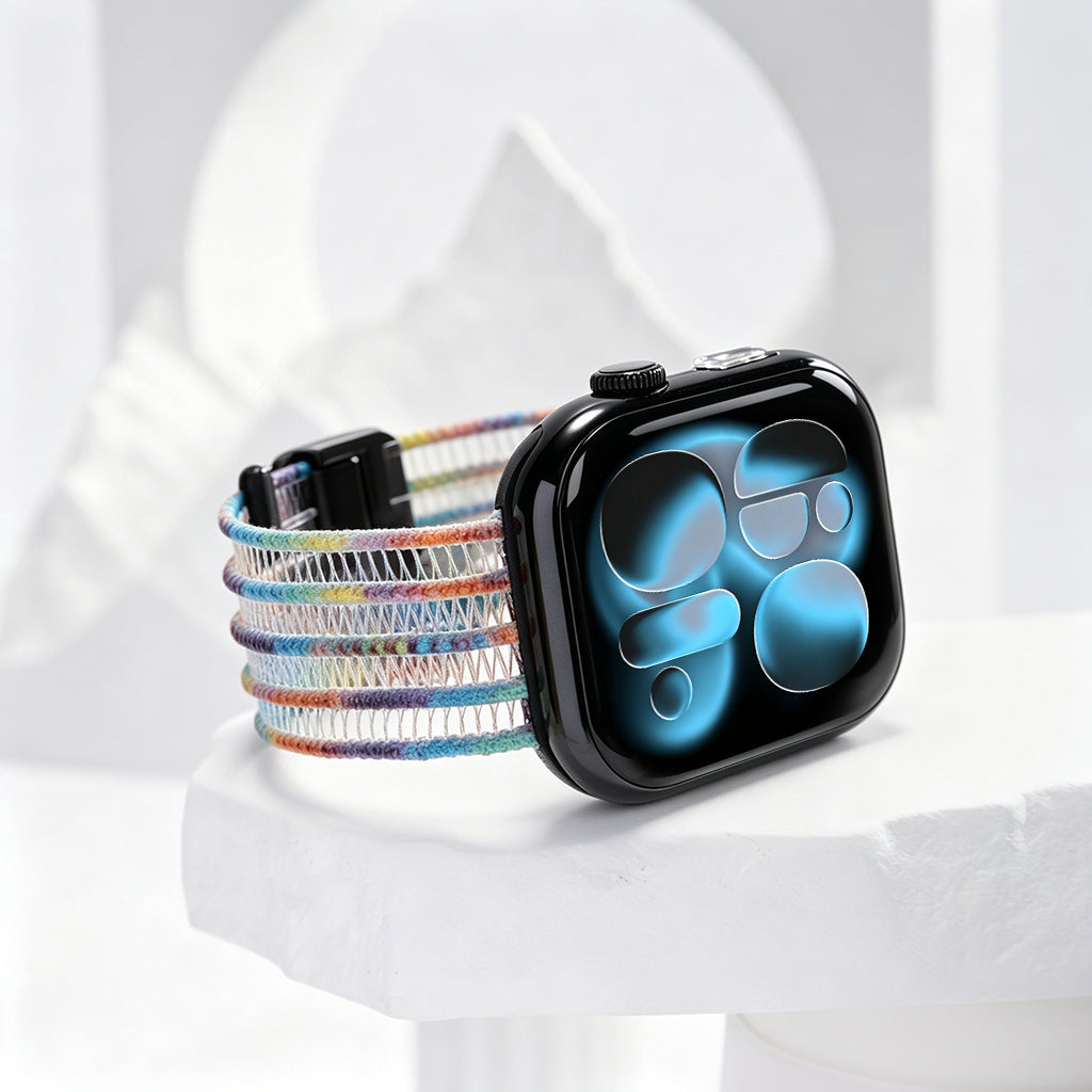 Woven Air — Fish Silk Mesh Band for Apple Watch