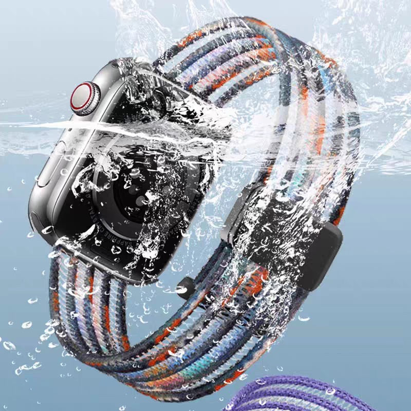 Woven Air — Fish Silk Mesh Band for Apple Watch