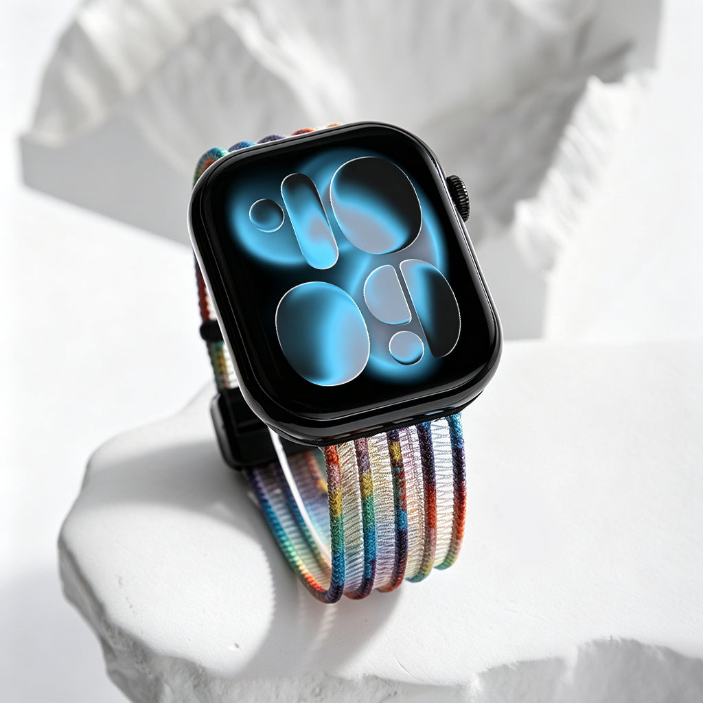 Woven Air — Fish Silk Mesh Band for Apple Watch