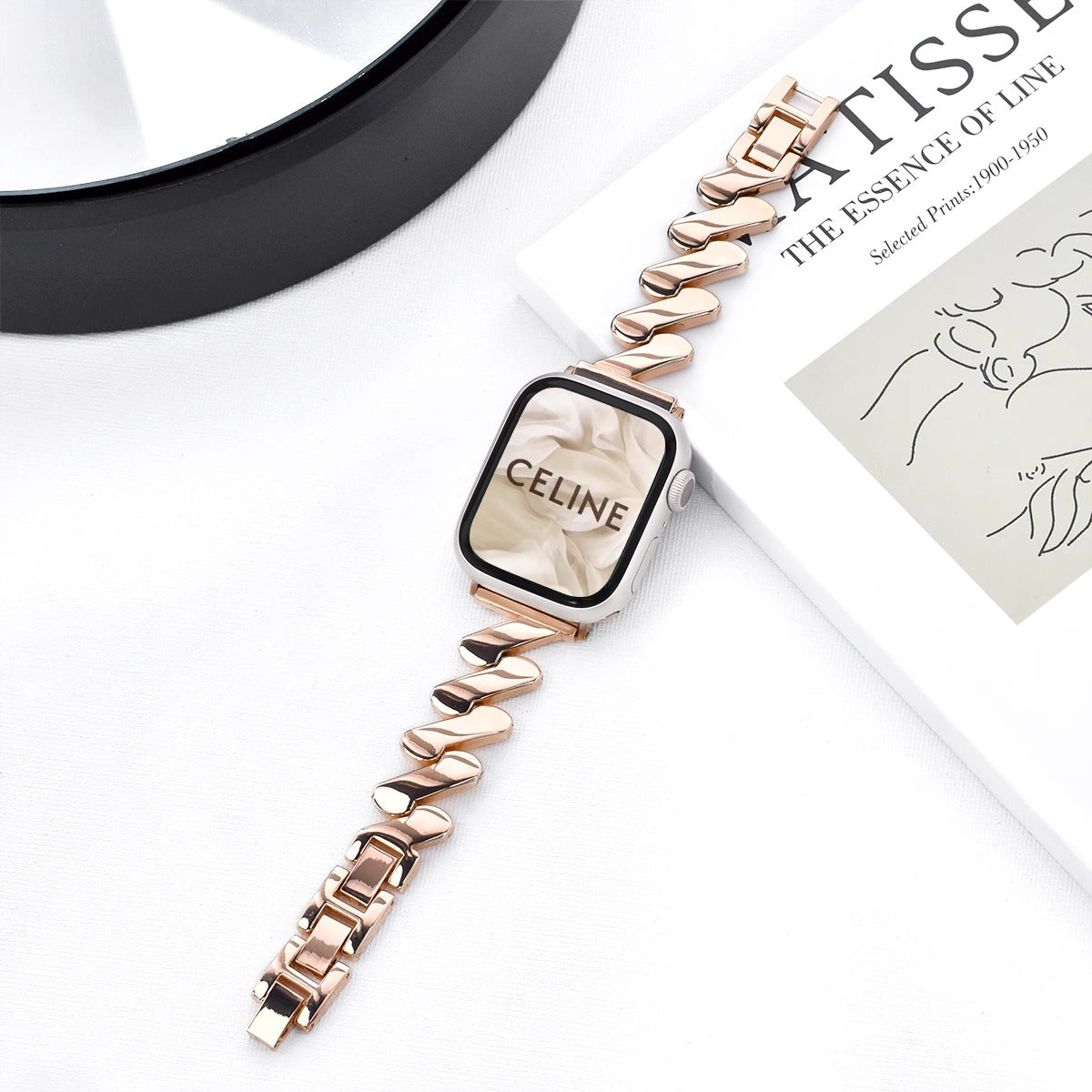 Drama Stainless Steel Apple Watch Strap