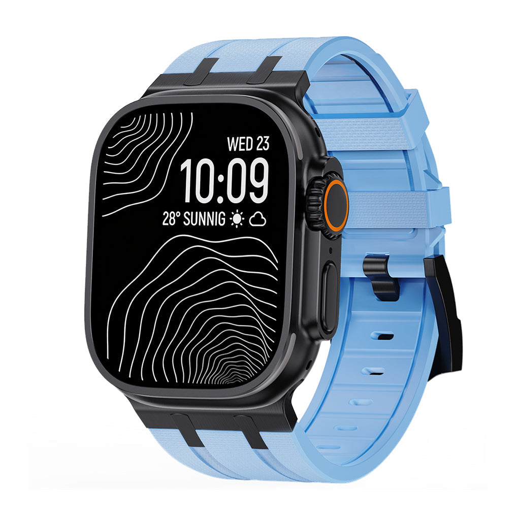 AP-Style Integrated FKM Rubber Apple Watch Band