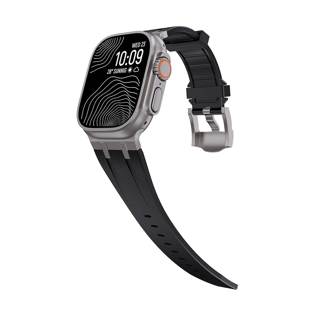 AP-Style Integrated FKM Rubber Apple Watch Band