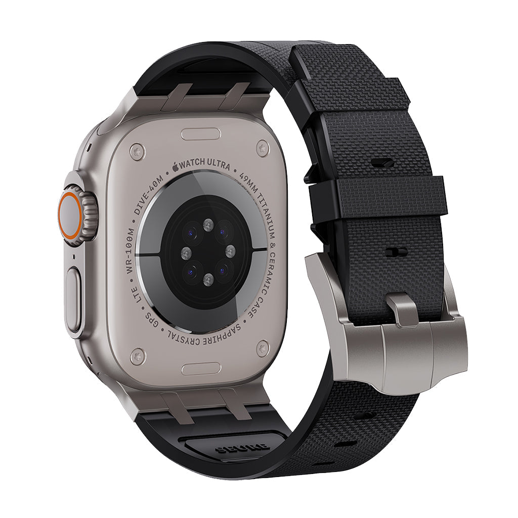 AP-Style Integrated FKM Rubber Apple Watch Band
