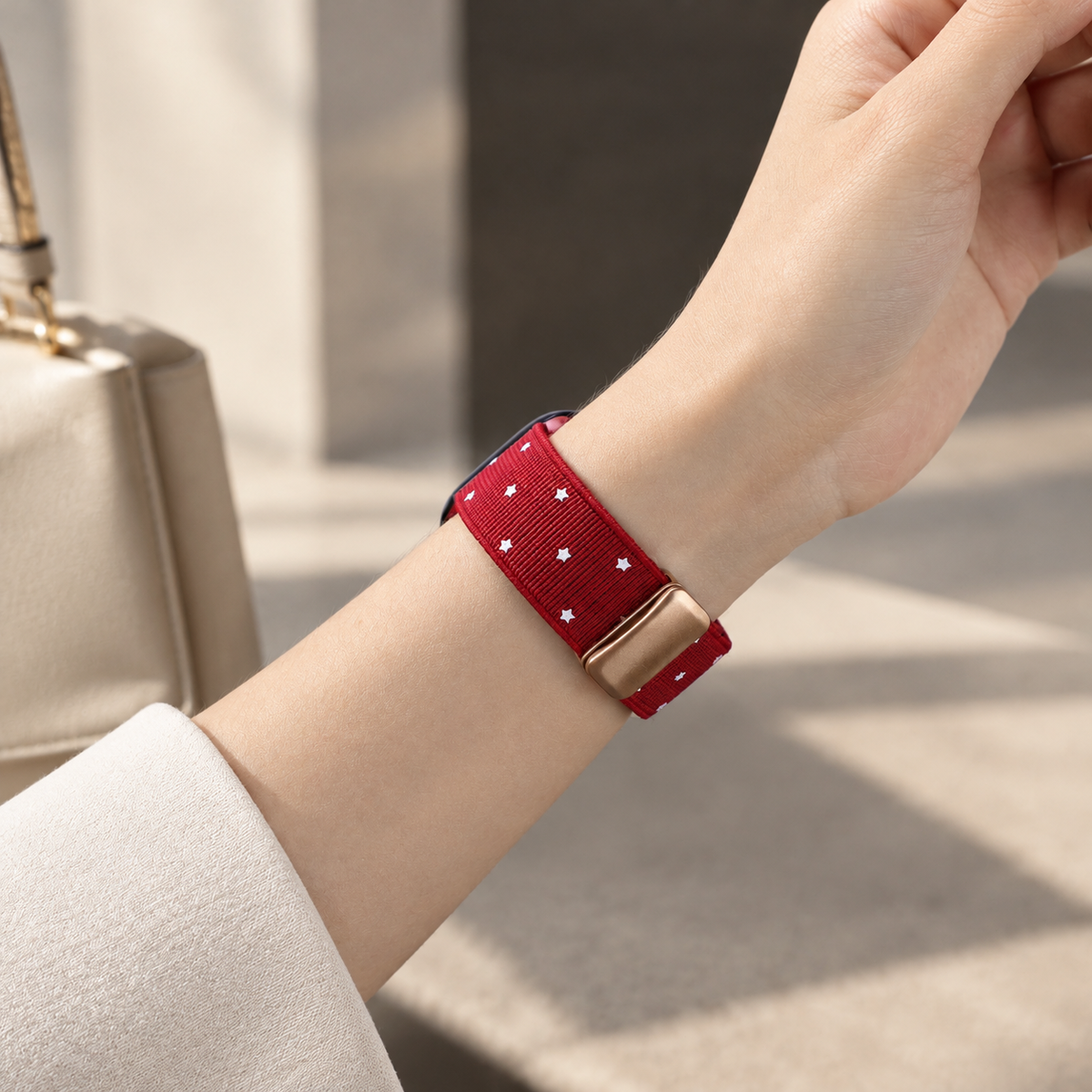 Cute Star Magnetic Nylon Strap for Apple Watch