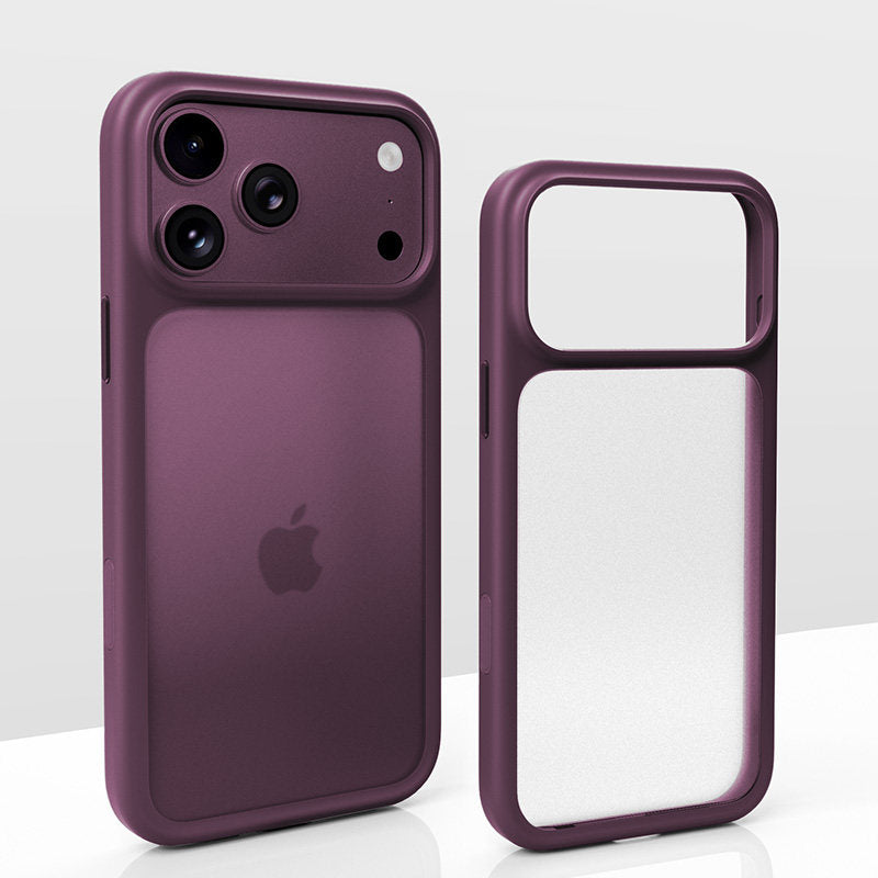 Ice-Crystal Translucent Skin-Feel iPhone Case