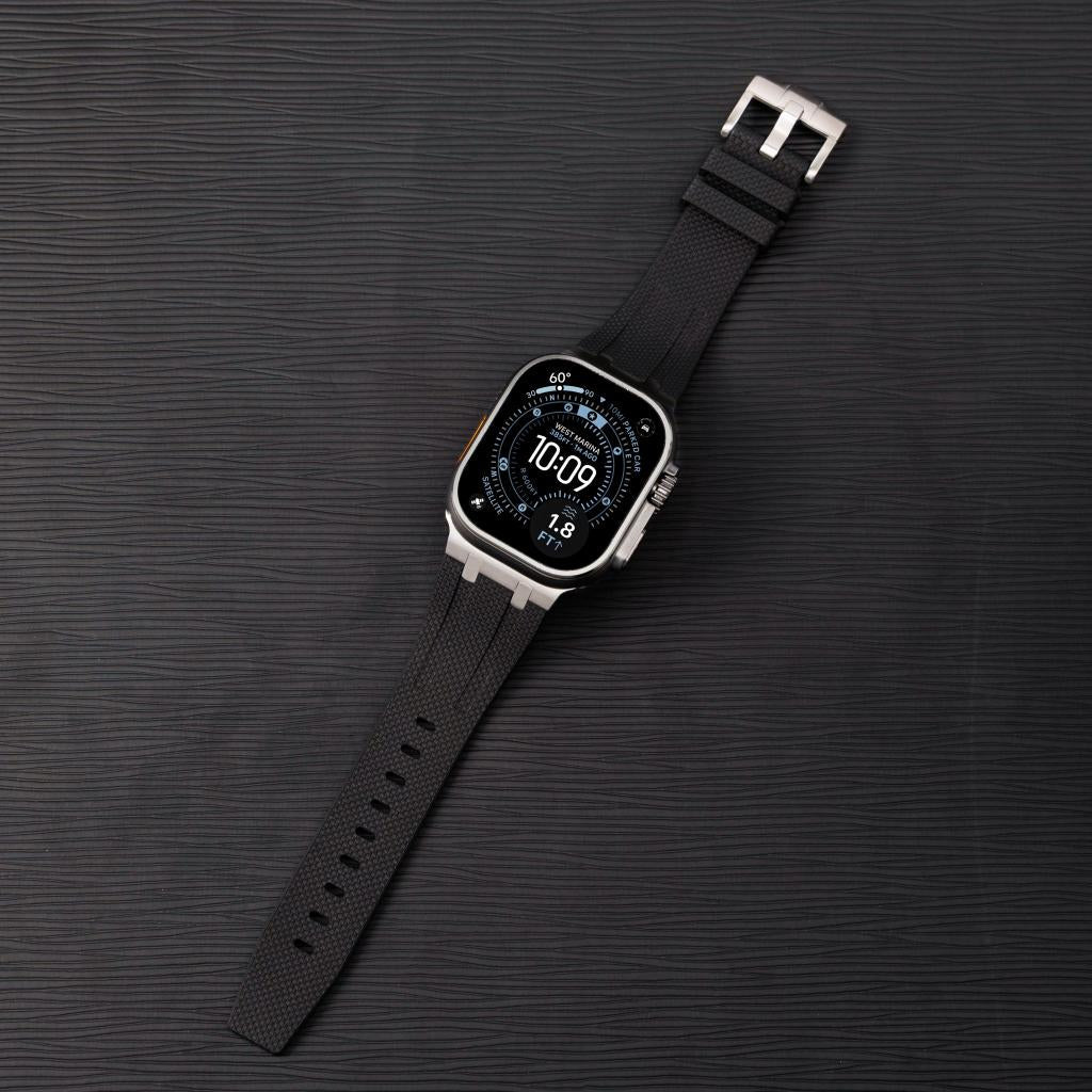 AP-Style Integrated FKM Rubber Apple Watch Band