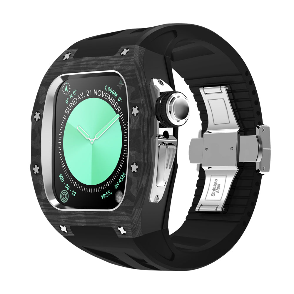RM7013 Carbon Fiber Case Retrofit Kit For Apple Watch