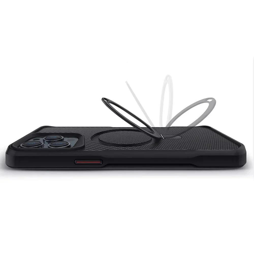 Magnetic Case with Kickstand for iPhone