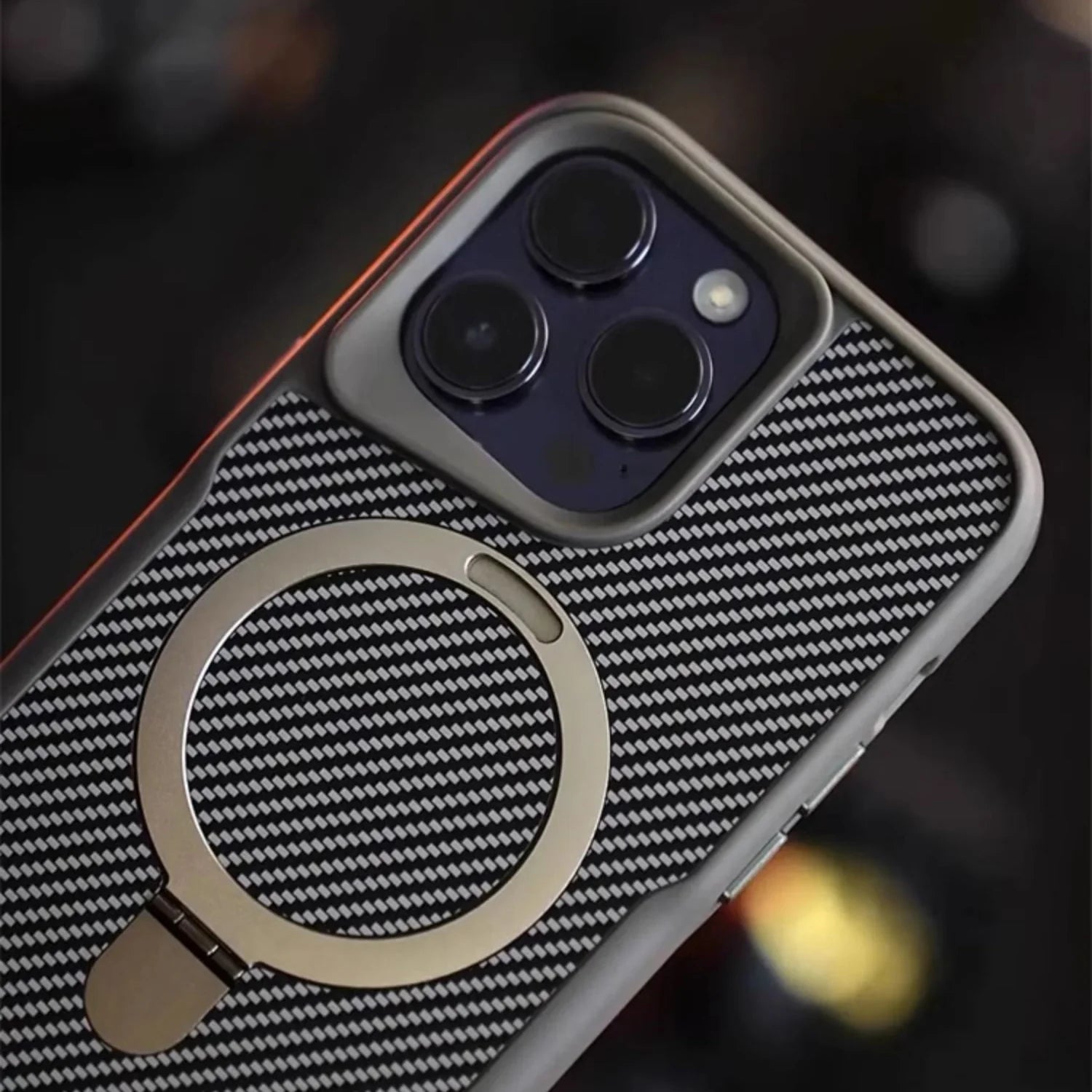 Magnetic Case with Kickstand for iPhone
