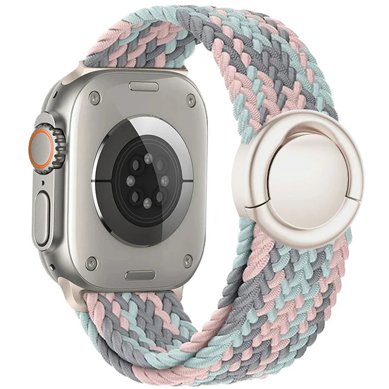 Nylon Round Magnetic Band For Apple Watch