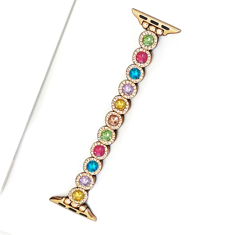 Rainbow Crystal Bracelet for Apple Watch