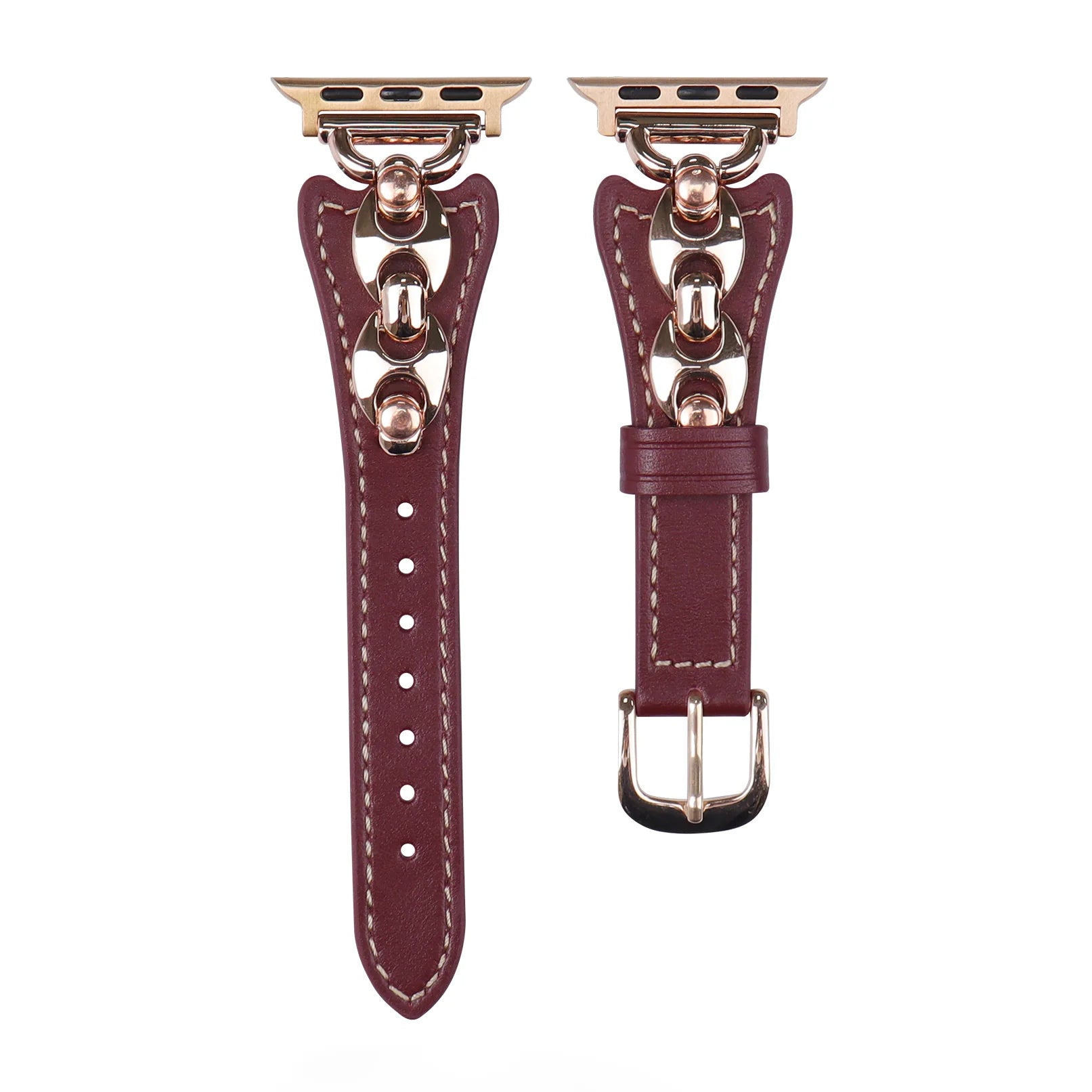 Queen Leather Apple Watch Strap