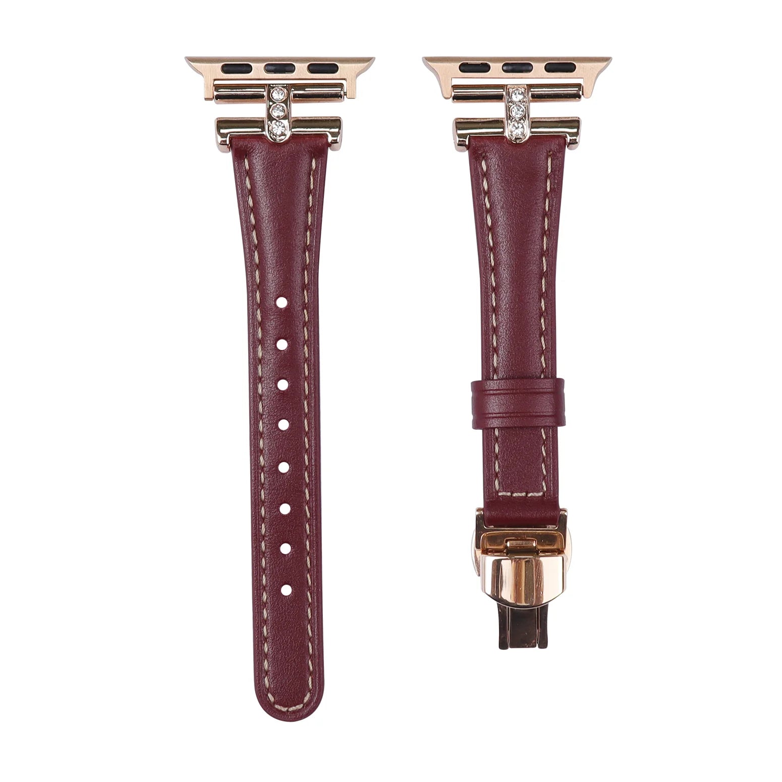 Queen Leather Apple Watch Strap