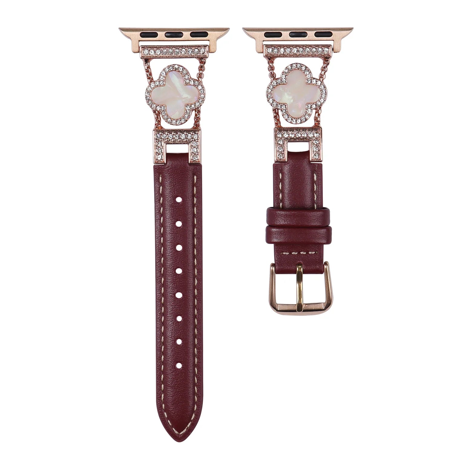Queen Leather Apple Watch Strap
