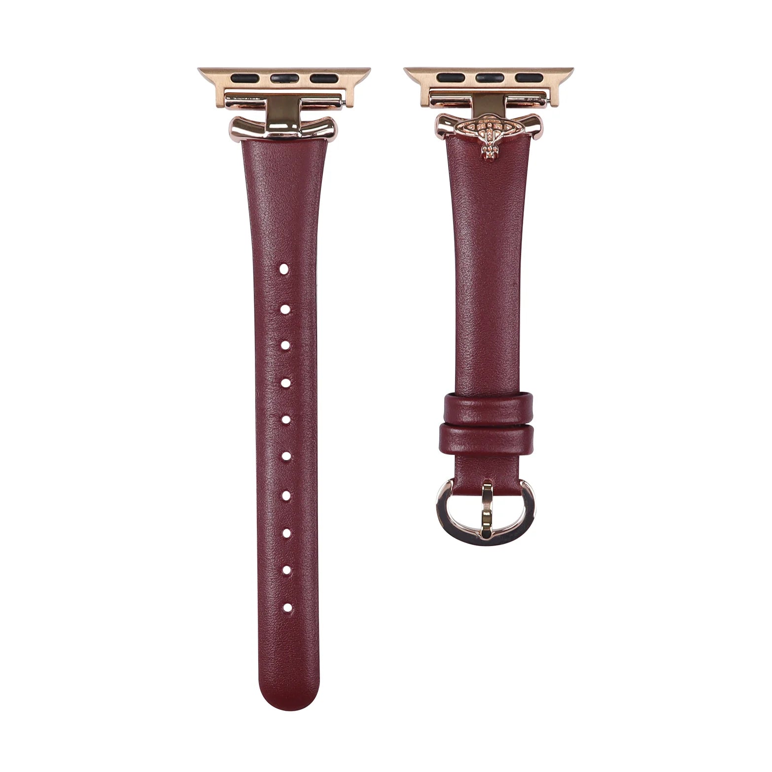 Queen Leather Apple Watch Strap