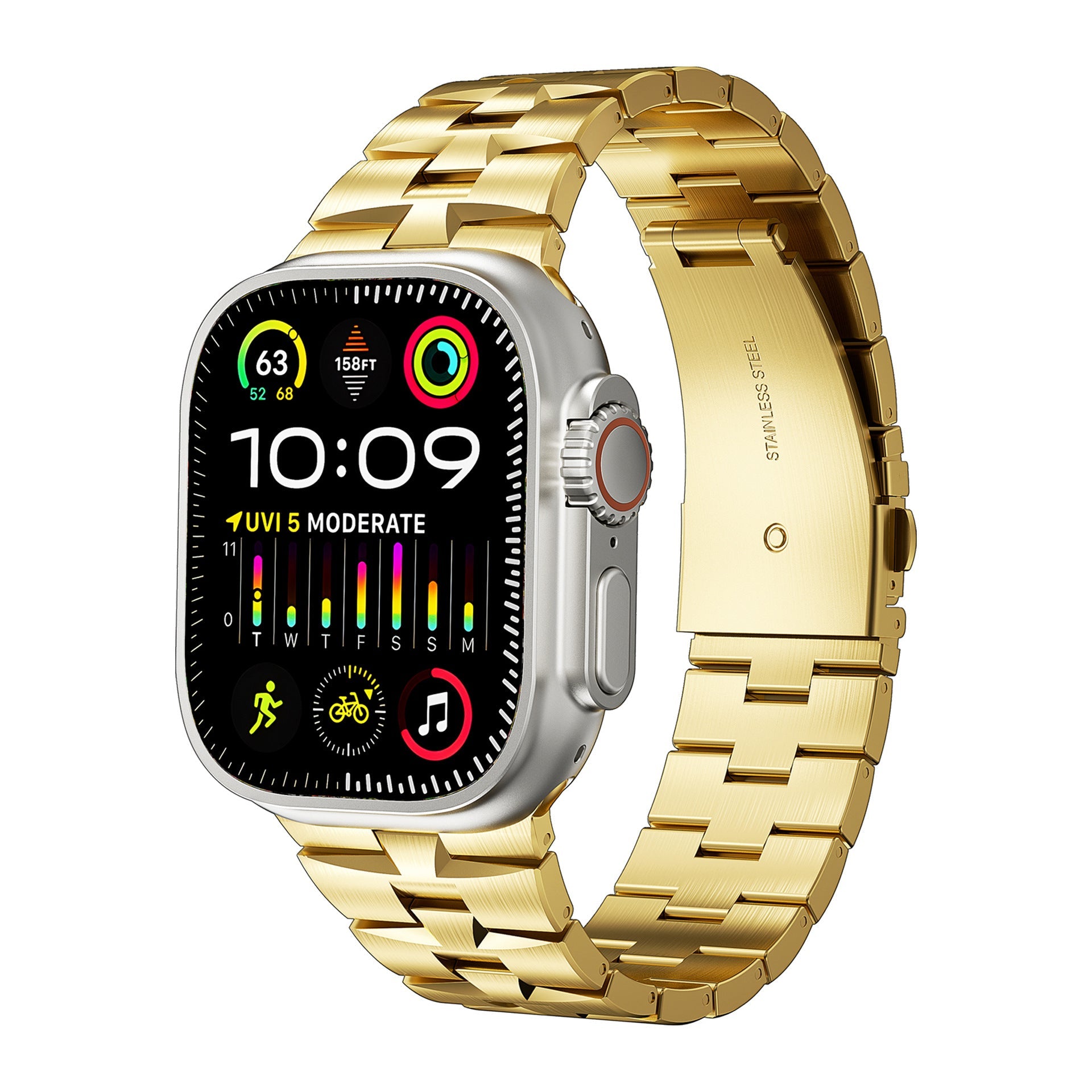 AW Stainless Steel Band For Apple Watch