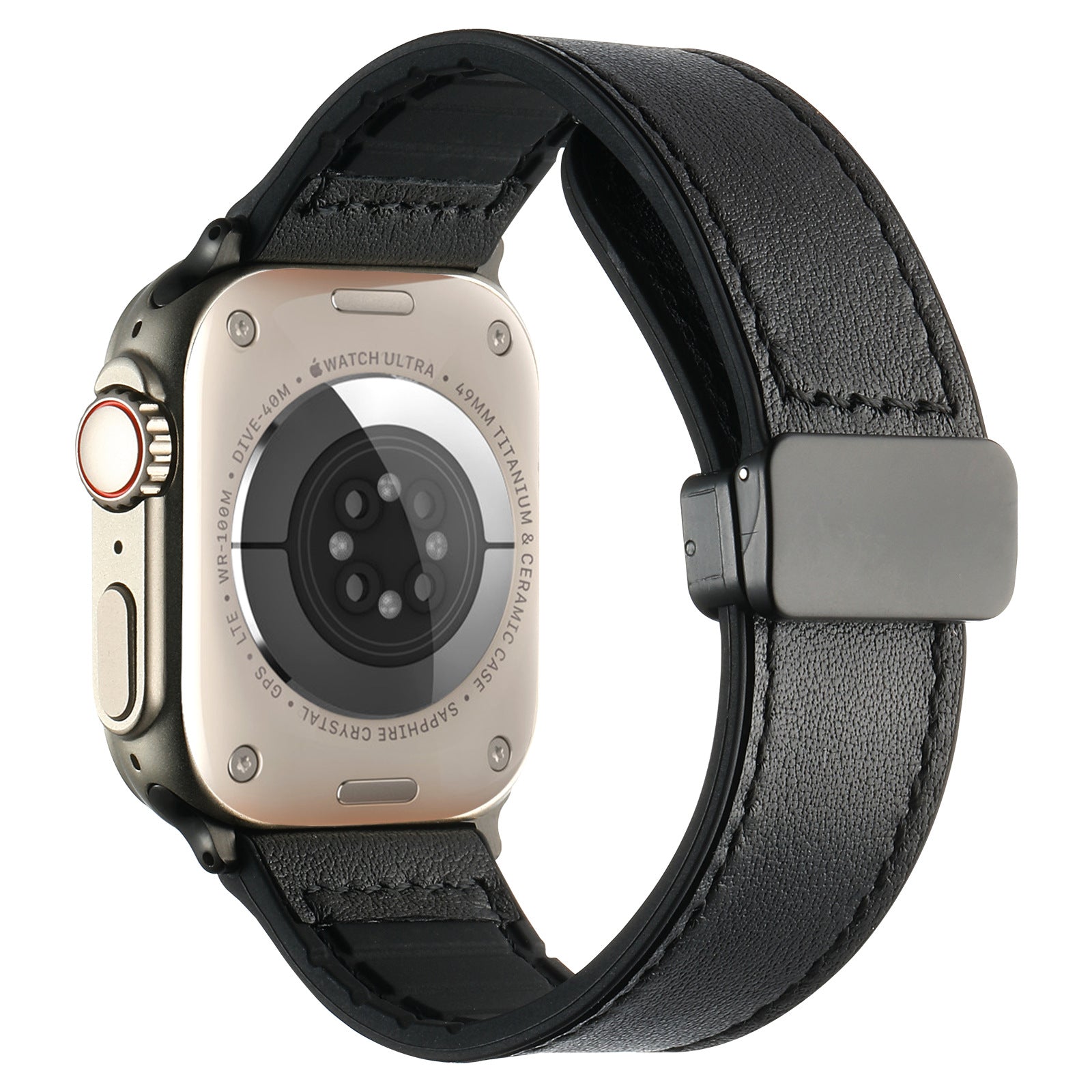 Silicone Magnetic Leather Strap