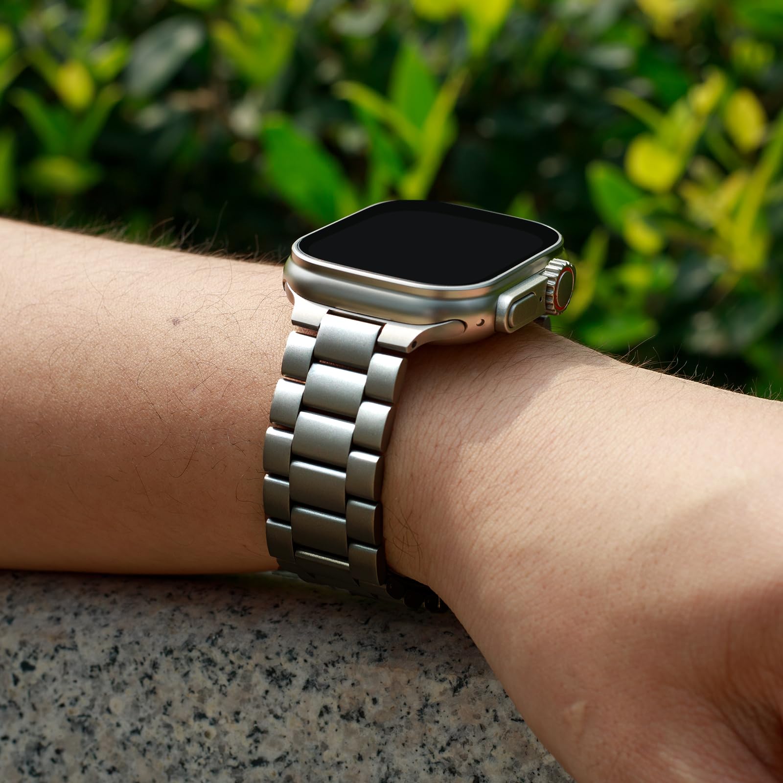 Business Titanium Watch Band