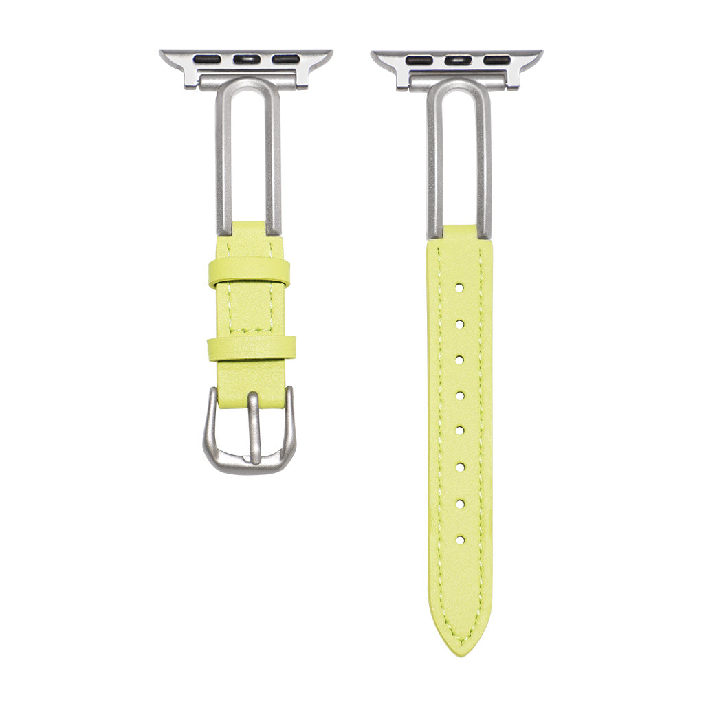 Aura Slim Leather Apple Watch Strap