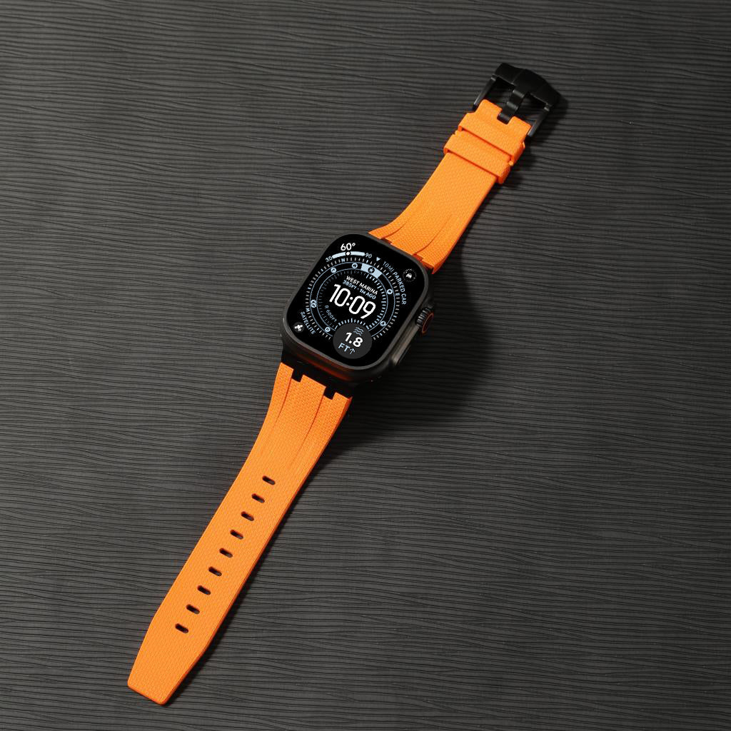 AP-Style Integrated FKM Rubber Apple Watch Band