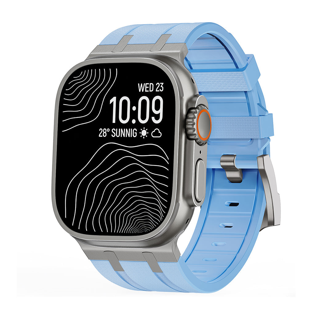 AP-Style Integrated FKM Rubber Apple Watch Band