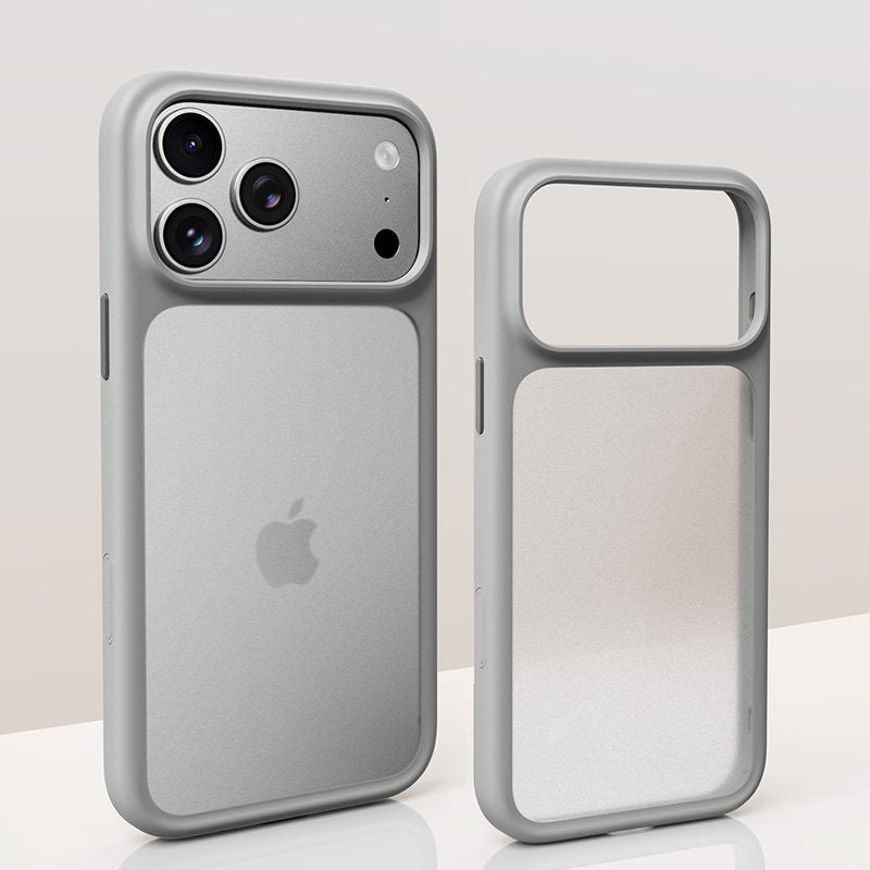 Ice-Crystal Translucent Skin-Feel iPhone Case