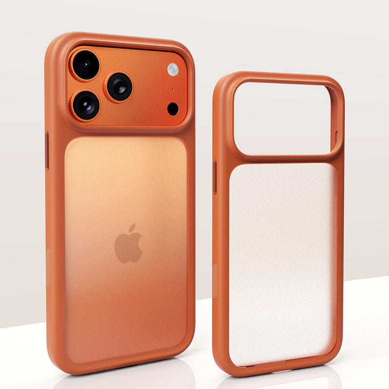 Ice-Crystal Translucent Skin-Feel iPhone Case