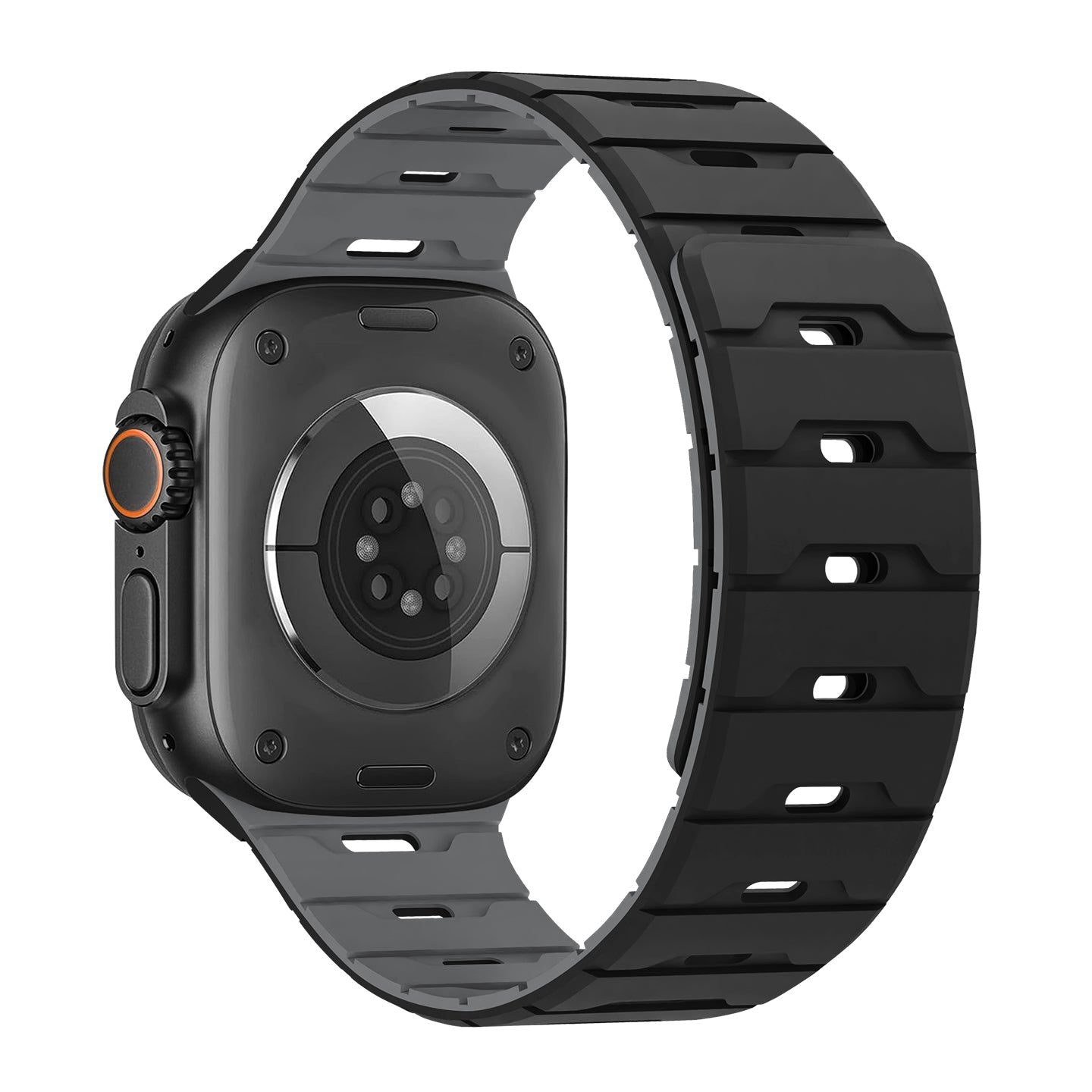 Breathable Magnetic Silicone Apple Watch Strap