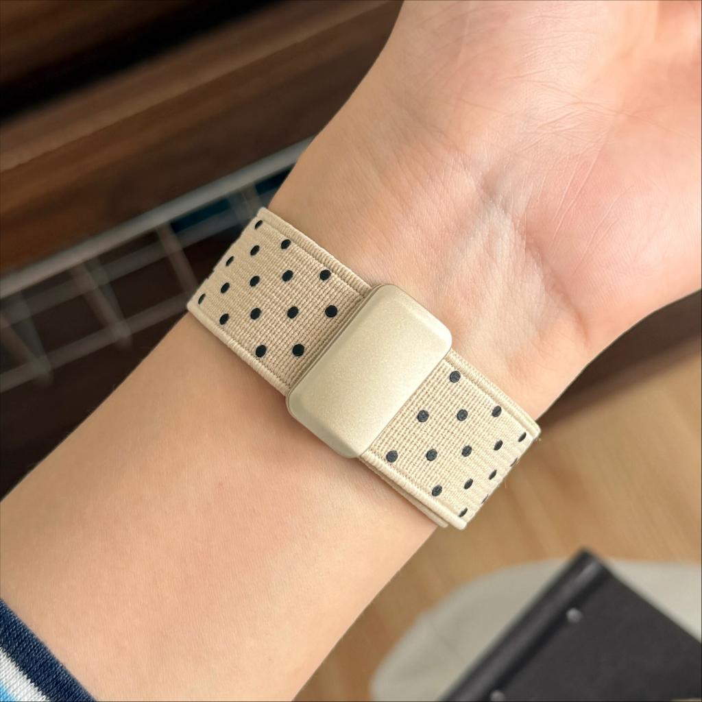 Cute Polka Dot Magnetic Nylon Strap for Apple Watch