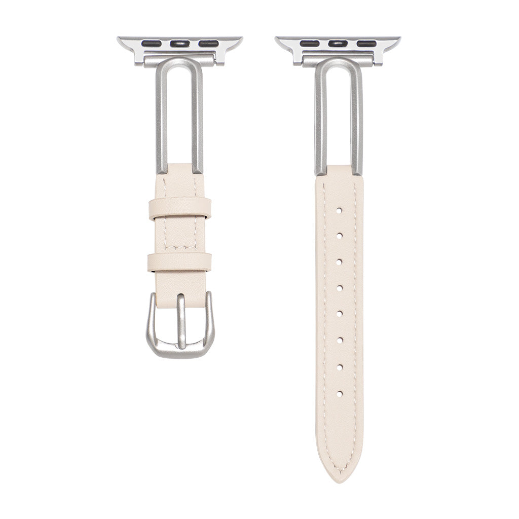 Aura Slim Leather Apple Watch Strap