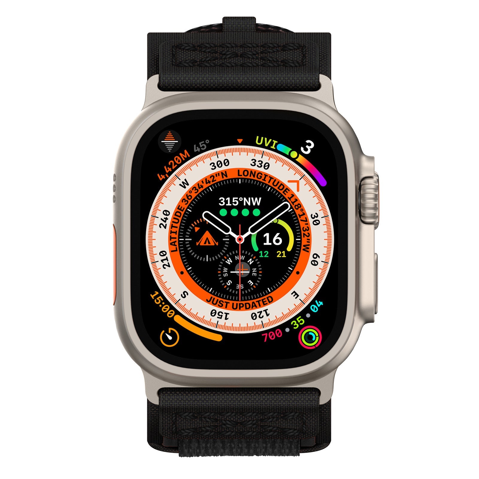 Rugged Nylon Strap for Apple Watch